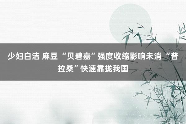 少妇白洁 麻豆 “贝碧嘉”强度收缩影响未消 “普拉桑”快速靠拢我国