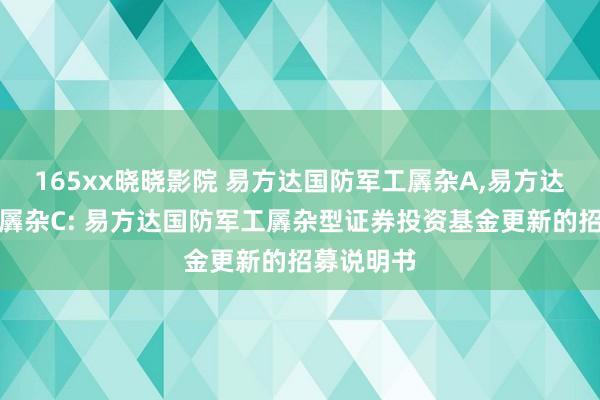 165xx晓晓影院 易方达国防军工羼杂A，易方达国防军工羼杂C: 易方达国防军工羼杂型证券投资基金更新的招募说明书