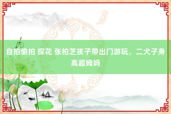 自拍偷拍 探花 张柏芝孩子带出门游玩，二犬子身高超姆妈