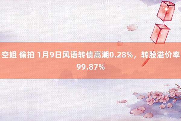 空姐 偷拍 1月9日风语转债高潮0.28%，转股溢价率99.87%