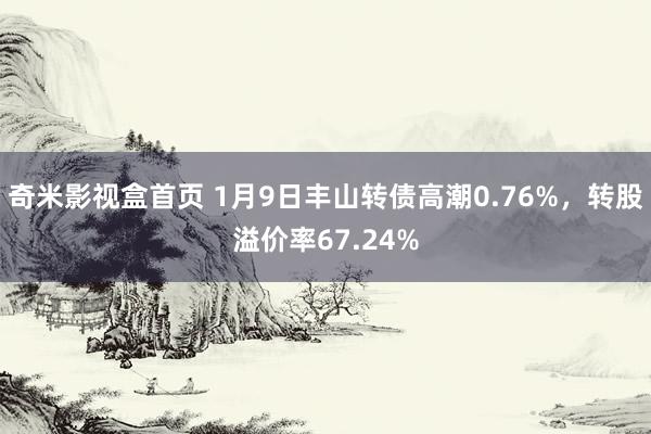 奇米影视盒首页 1月9日丰山转债高潮0.76%，转股溢价率67.24%